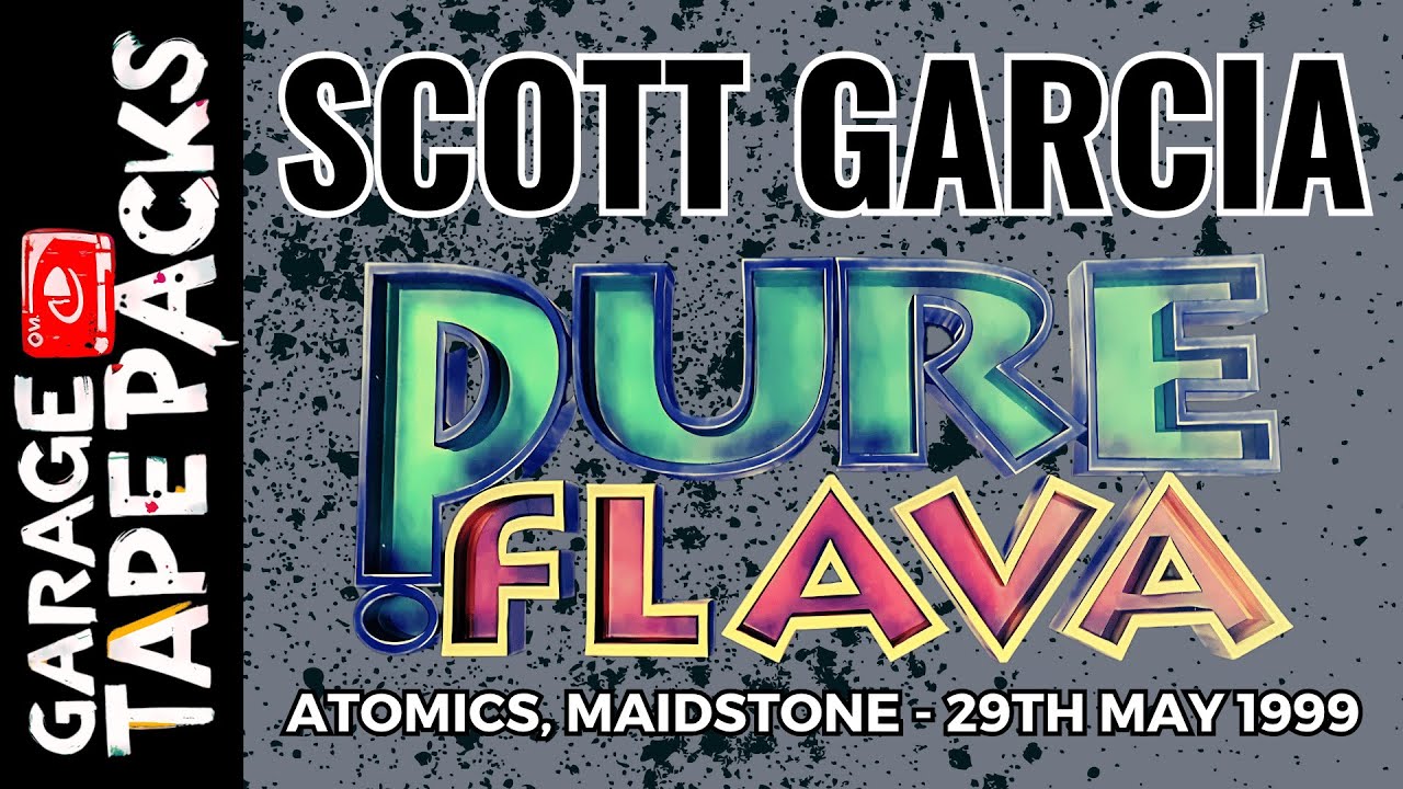 Scott Garcia Ft. MC's DT & Kofi B | Pure Flava @ Atomics,Maidstone | 29th May 1999 | UK Garage Set
