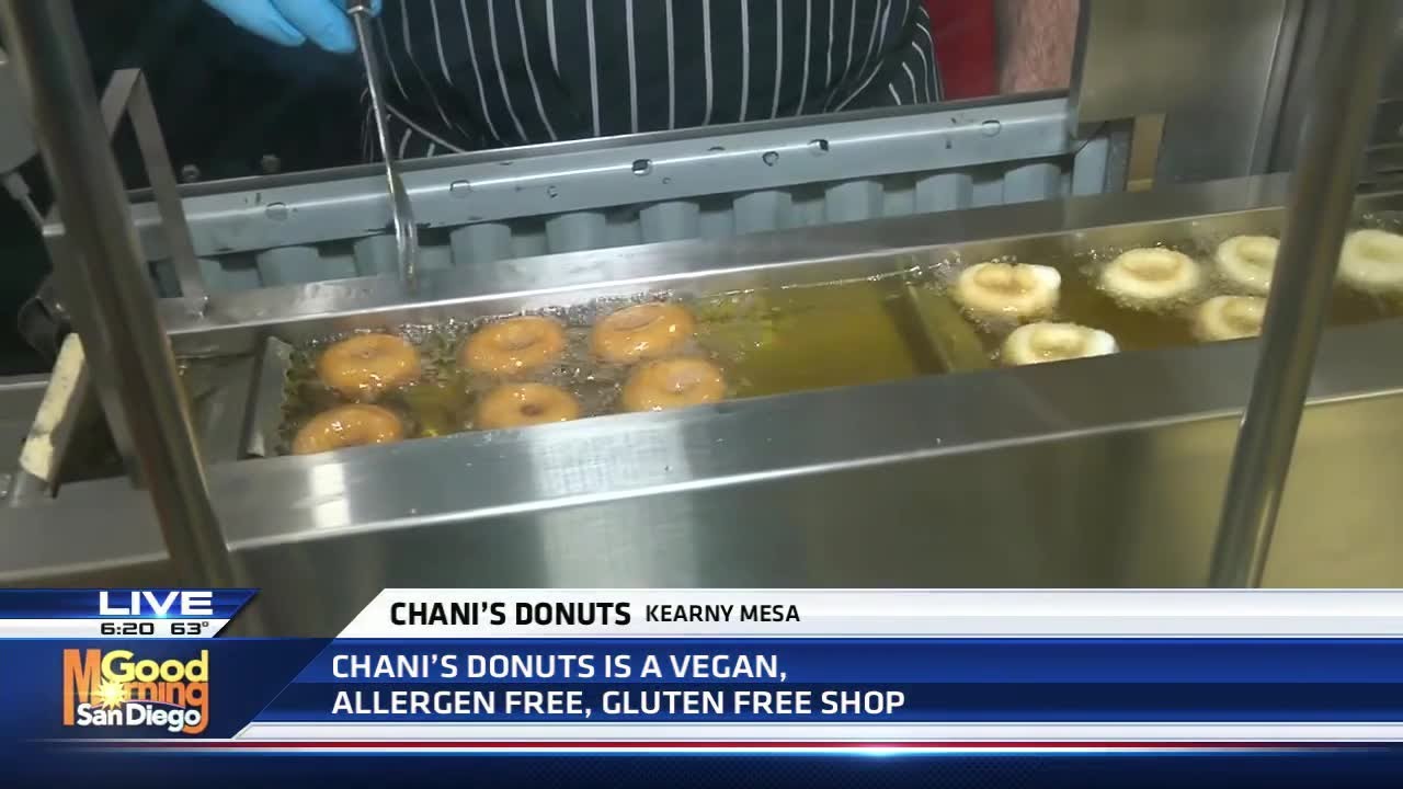 Chani's Donuts is a vegan, allergen free & gluten free shop in Kearny Mesa