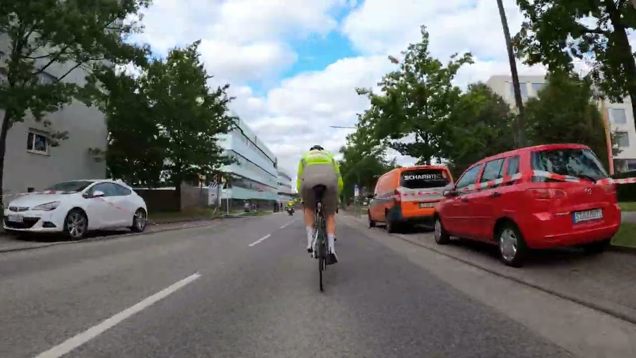 Brezel Race Stuttgart. Die ersten Kilometer Teil  2. Der Kampf um den Anschluss.