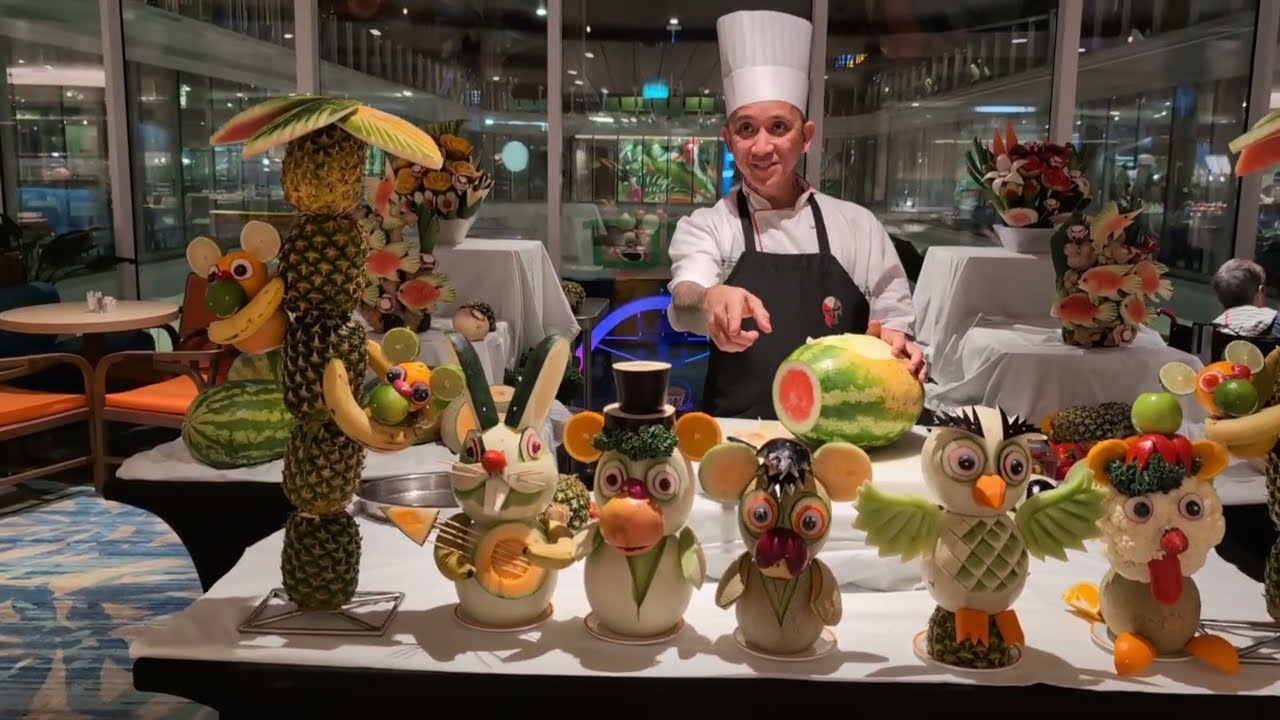 What we eat on the cruise ship#travel #cruiseship 