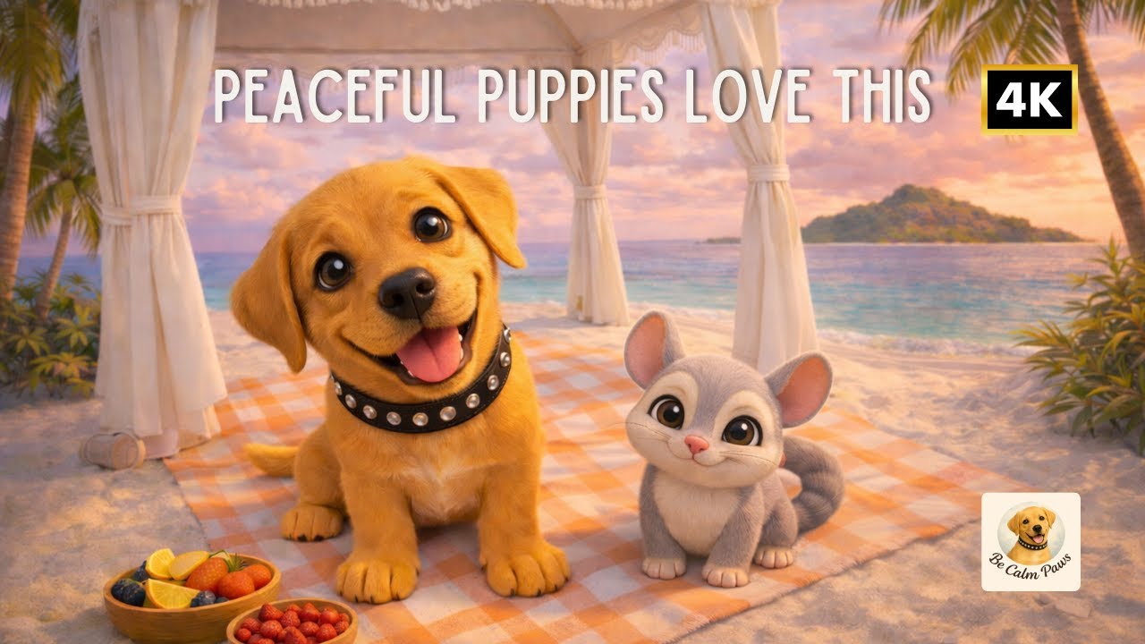 Soft Calm Music for Puppies with Separation Anxiety