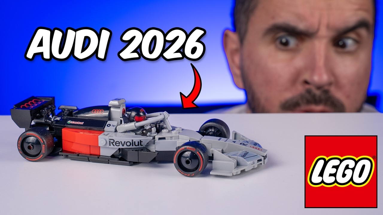 Чемпионы скорости || LEGO 77259 Гоночный автомобиль Audi Revolut F1 Team R26