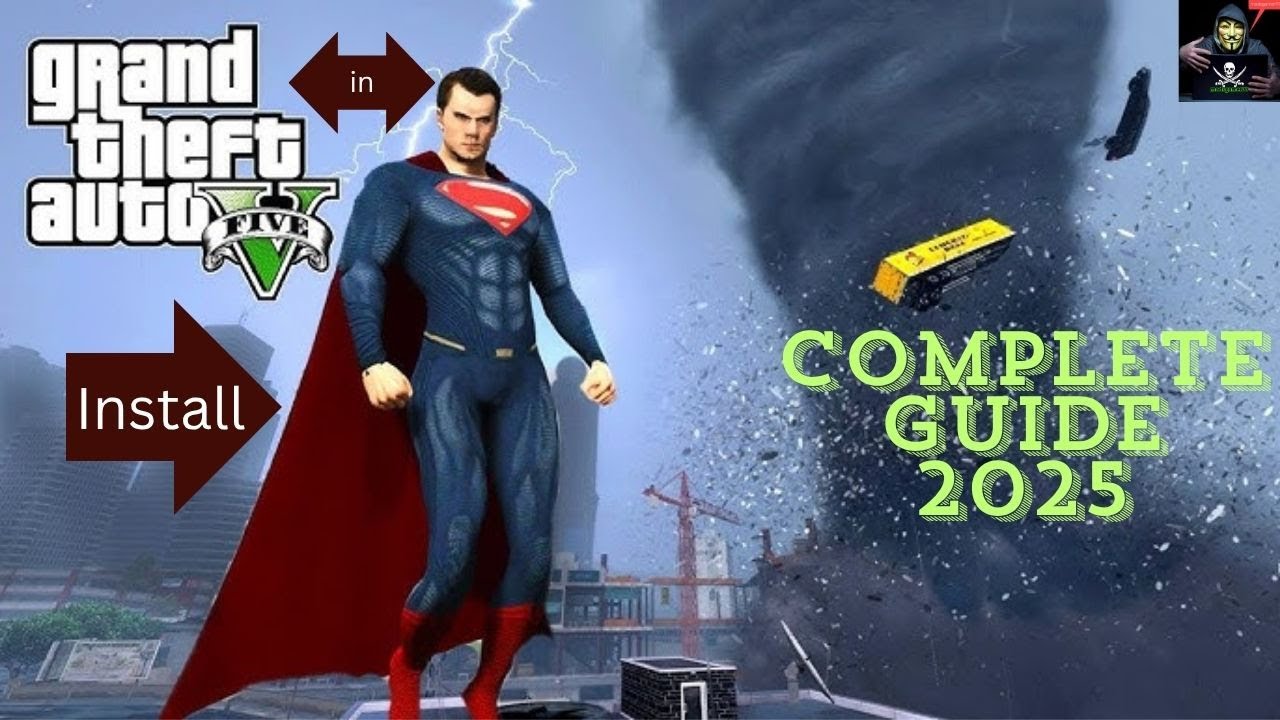 🎮 How to Install SUPERMAN in GTA 5 | JulioNIB Mod (2025 Guide) 🦸‍♂️@modsgamer77