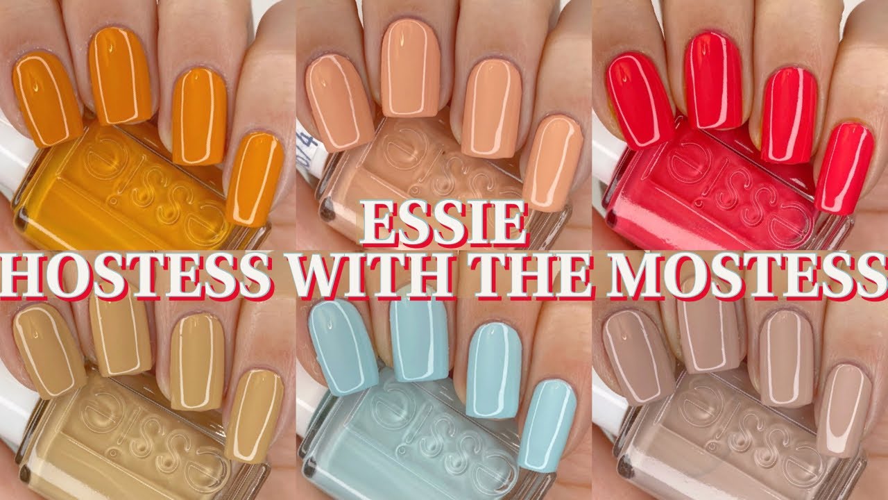 Essie Hostess with the Mostess Swatch & Review