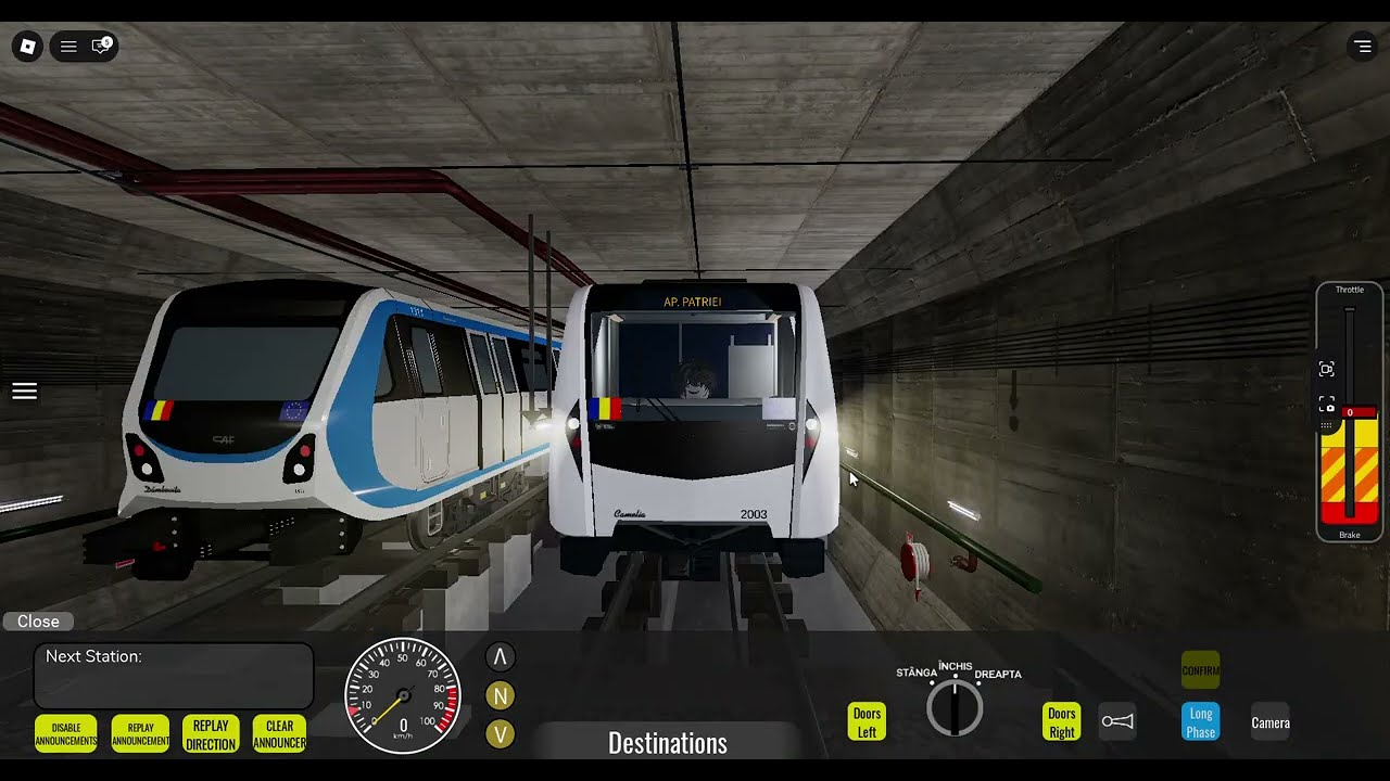 Conduc metroul pe M2!