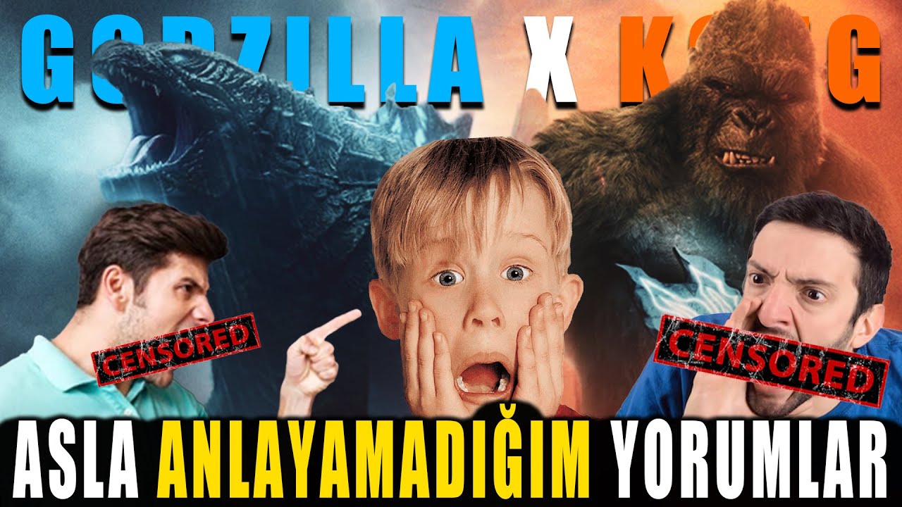 Godzilla X Kong: Asla Anlayamadığım İzleyici Yorumları | Godzilla X Kong Teori