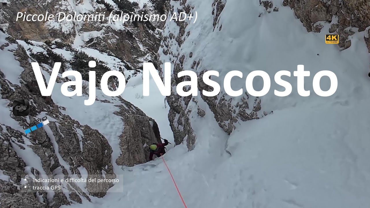 Vajo Nascosto, Veneto, Piccole Dolomiti (alpinismo AD+)