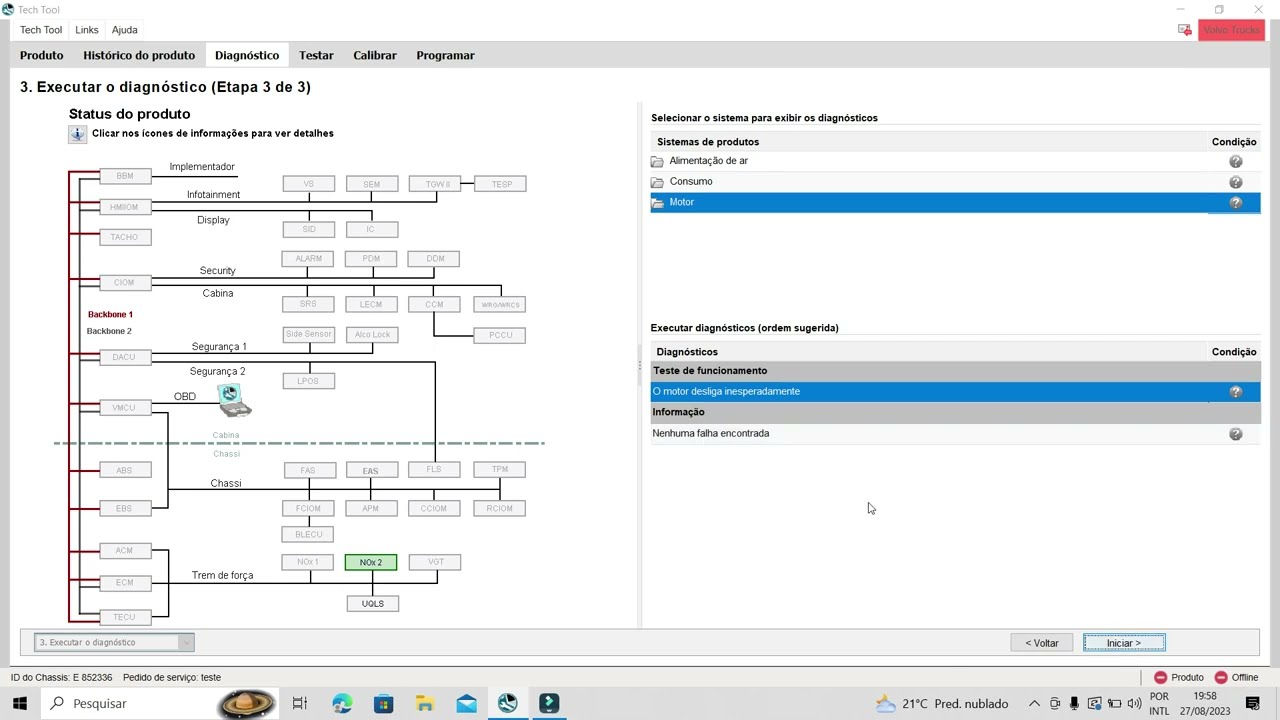 Diagnostico off-line volvo tech tool 2.8.