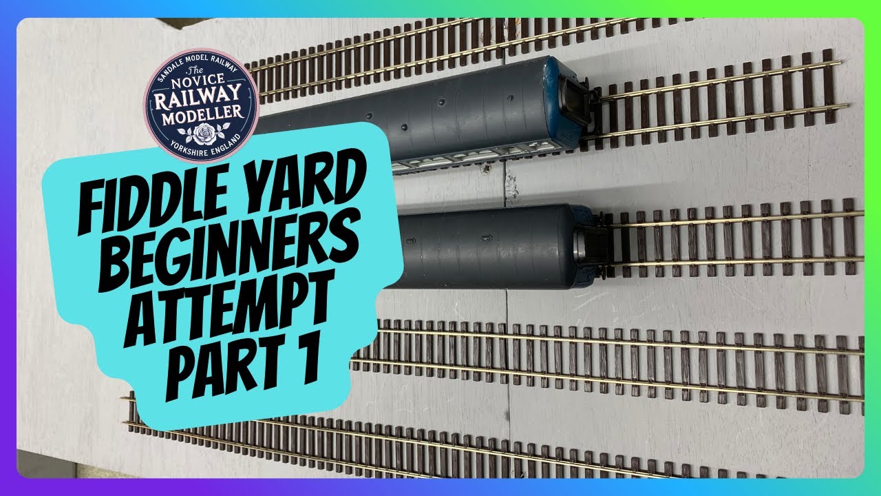 Посмотрите, как я строю свою первую модель железной дороги, верфь для скрипок, часть 1