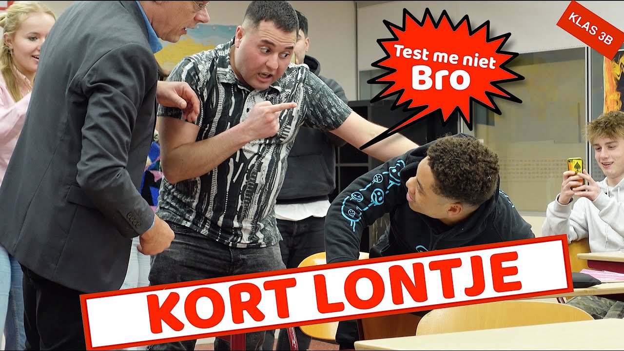 LEERLING MET EEN KORT LONTJE