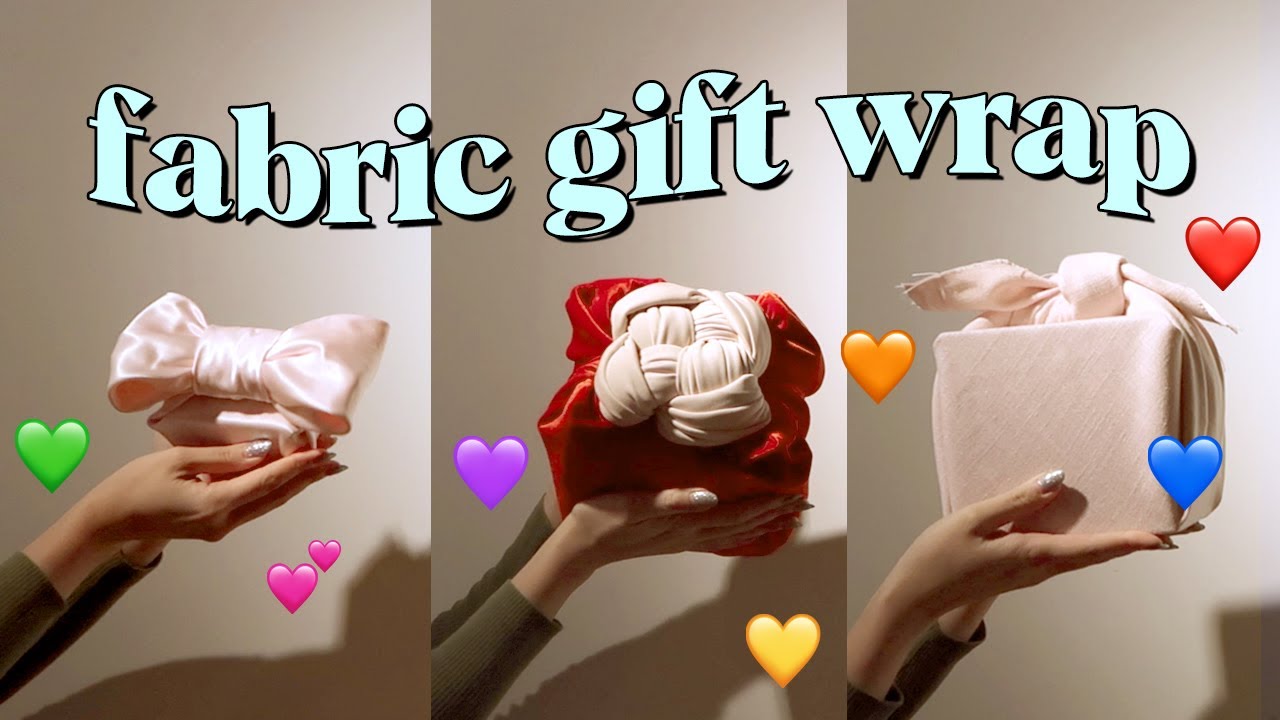 withwendy: fabric gift wrap basics