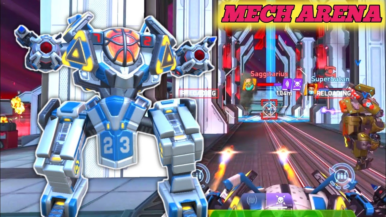 Aegis with Gemini 10 Gameplay - Mech Arena