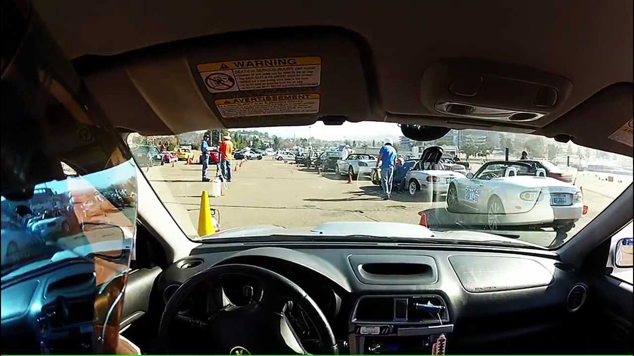 Autocross wrx on black lion tires takes the win!
