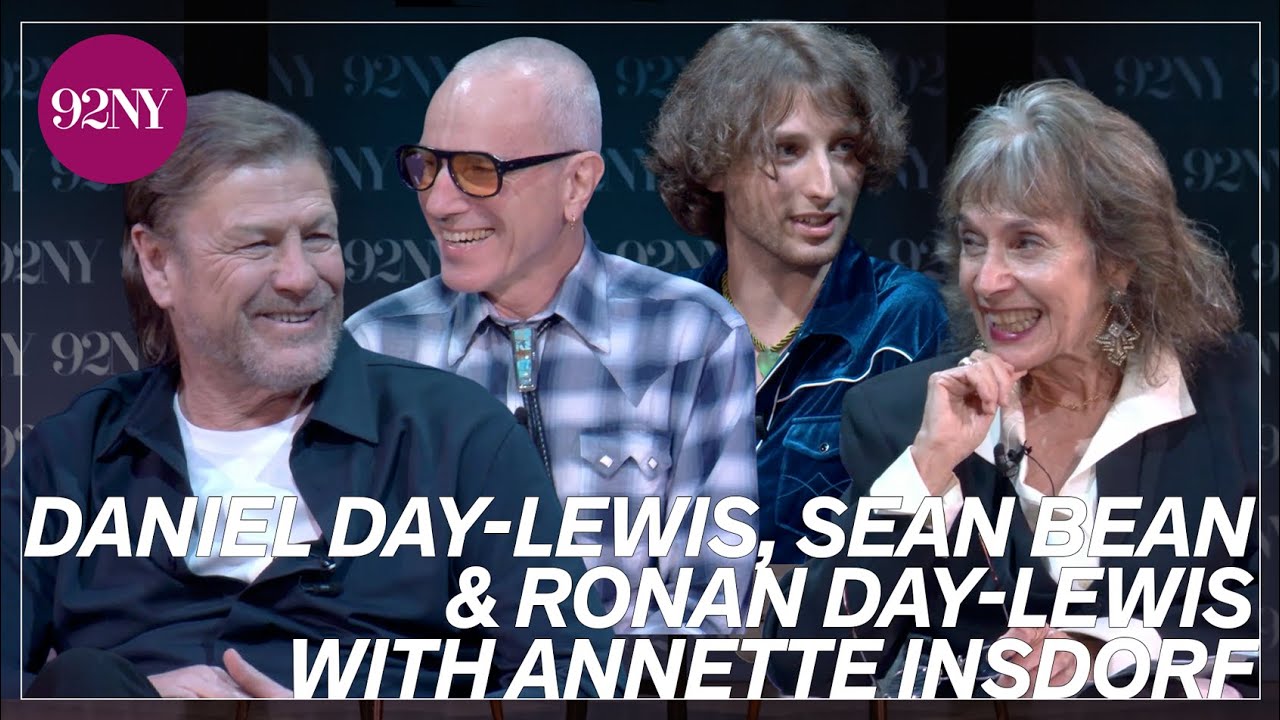 Daniel Day-Lewis, Ronan Day-Lewis, and Sean Bean with Annette Insdorf: Anemone