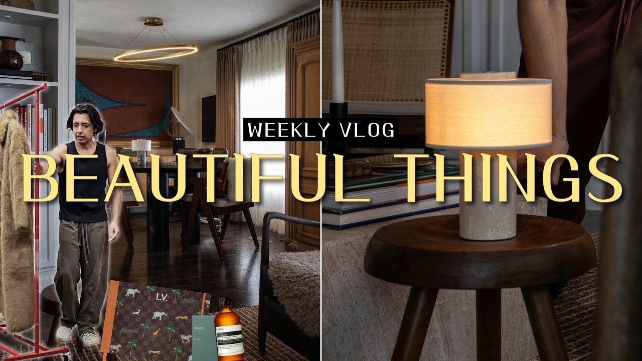 new lighting, DIY projects at home, recent pickups | Casa Refined Vlogs