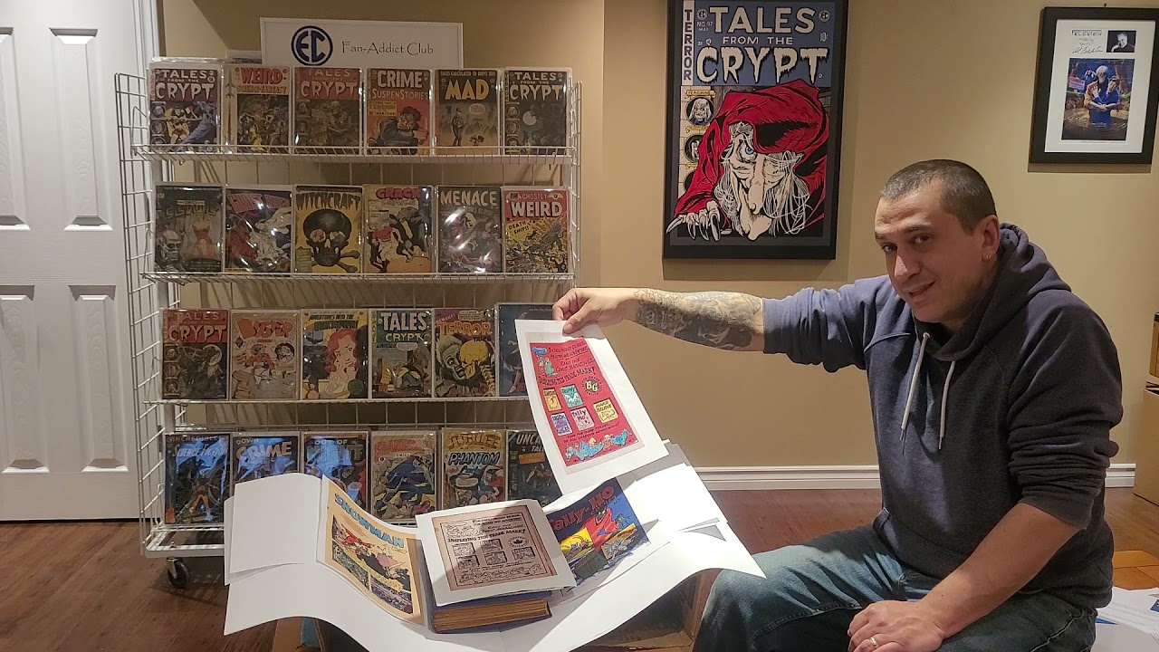 Snowman Comics!  The Extremely Rare 1946 Canadian edition of Tally-Ho with Frank Frazetta's Snowman