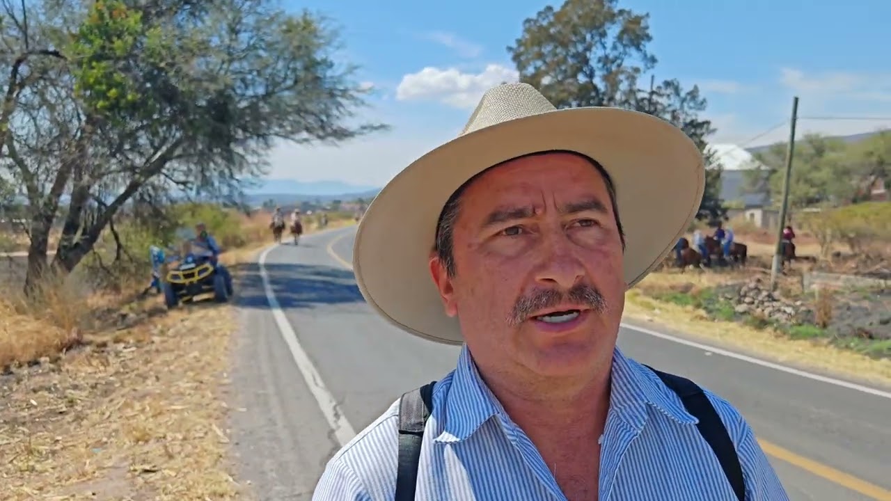 Cabalgata en Parácuaro 