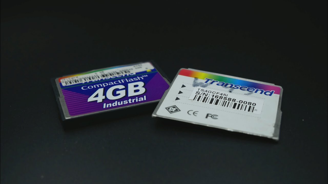 Compact Flash 4GB Transcend - odzyskanie danych. Chip-off z użyciem PC3000 Flash