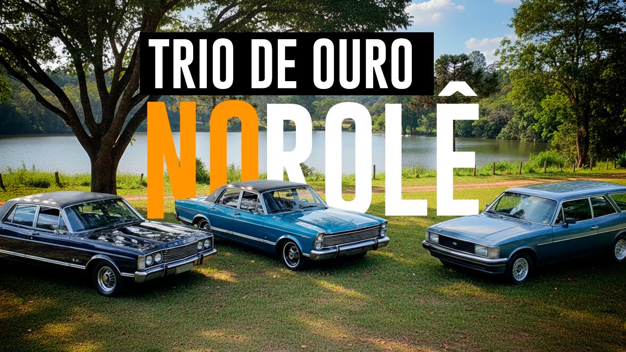 As 3 Jóias de Garagem da Família | Landau 1970, Landau 1980 e Caravan Comodoro 1982