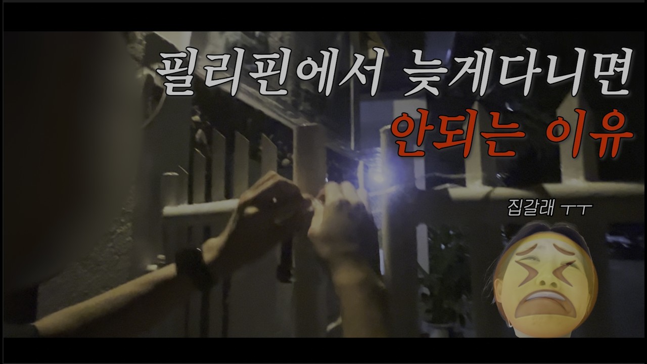 EP.01 세부여행 브이로그. 여러분들은 필리핀에서 늦게 다니지 마세요...