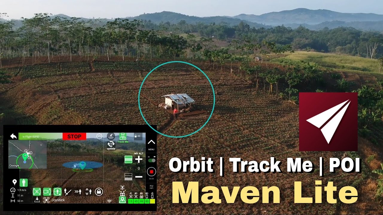 Tutorial ORBIT (Track Me) - Maven Lite for Dji drones