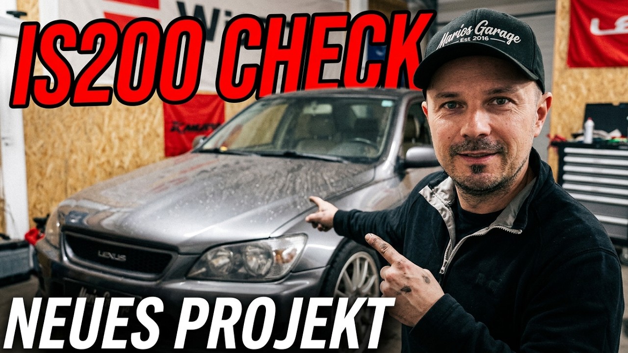 neues Lexus Projekt? IS200 Check / 7 Jahre Standzeit / #lexusis200 #lexusclub #jdmculture