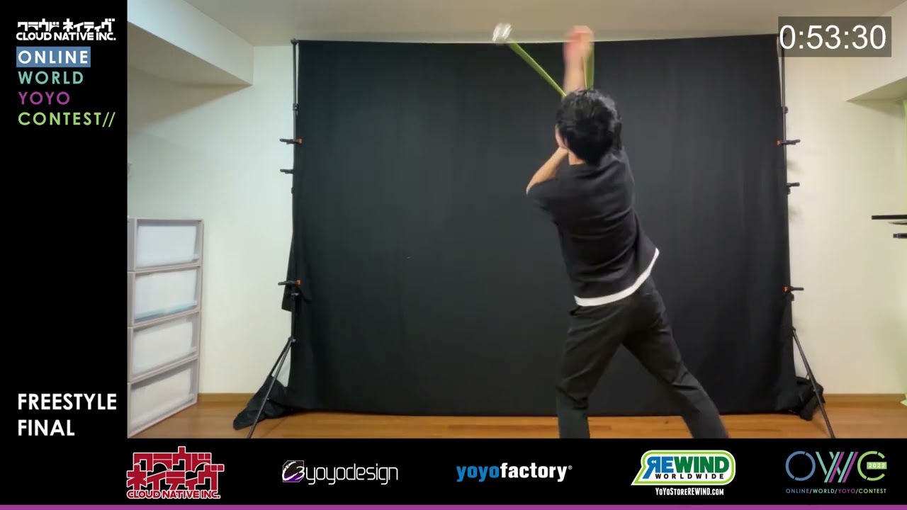 [OWYYC2022] 1A Final - Akitoshi TOKUBUCHI - ONLINE WORLD YOYO CONTEST 2022
