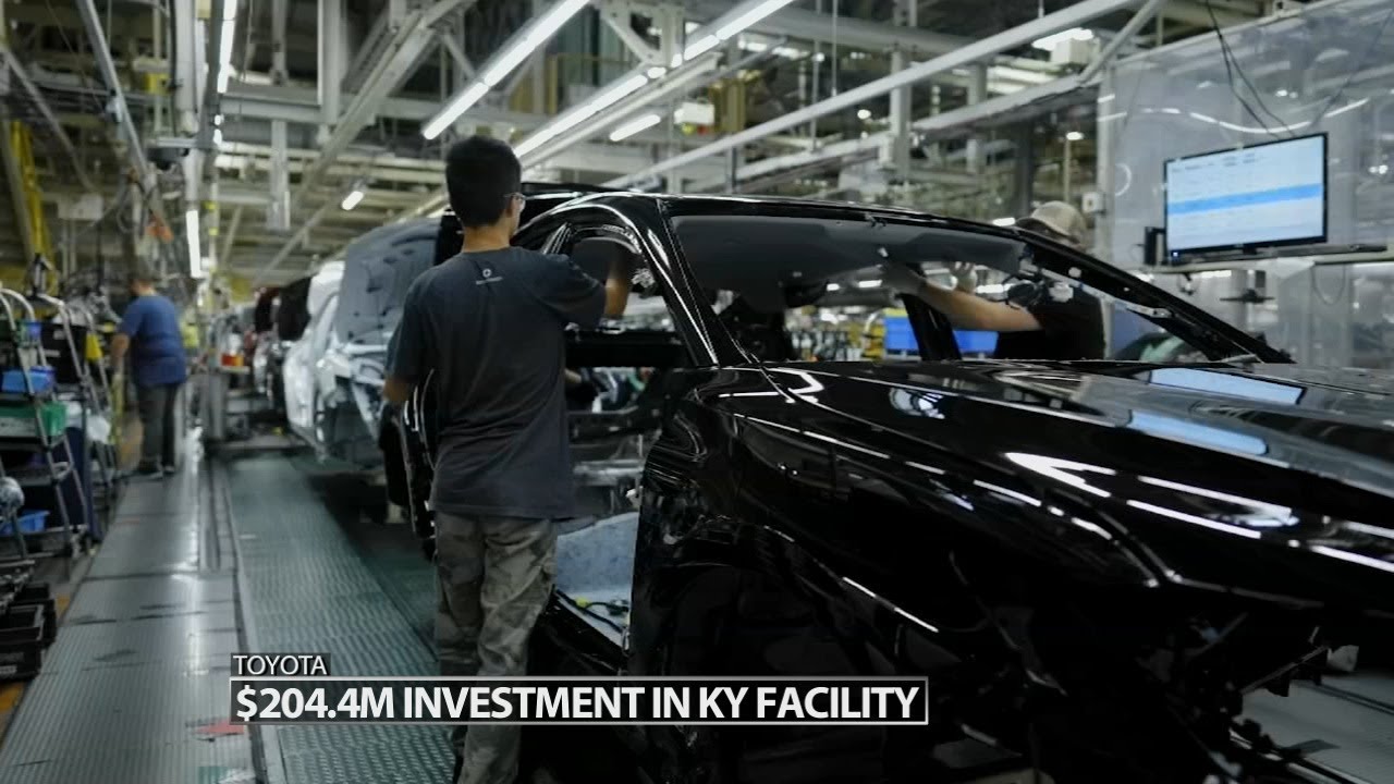 Toyota to invest $912 million into hybrid production, add jobs in Kentucky and 4 other plants