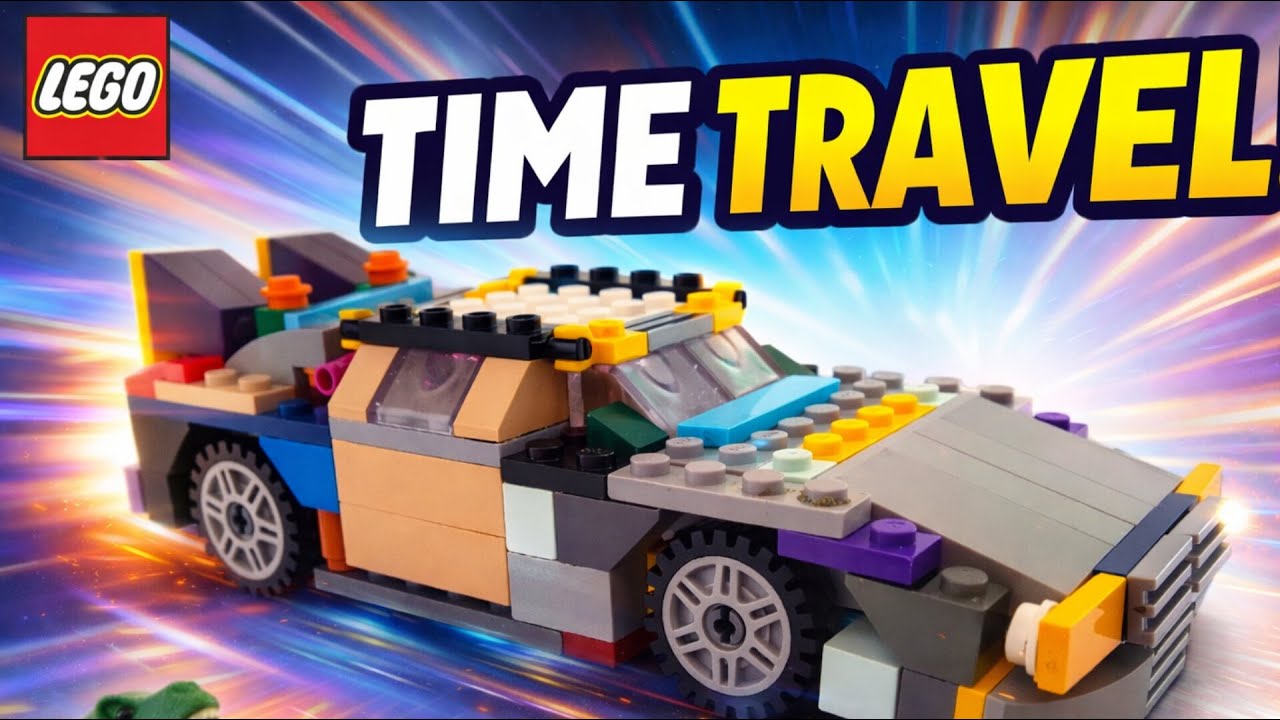 LEGO Time-Travel Car#lego classic 10696#cartoon#legoclassicideas#lego #marvel#brick#cars#automobile 