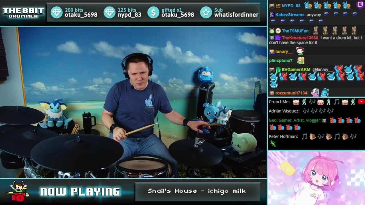 The8BitDrummer // Snail's House - Ichigo Milk