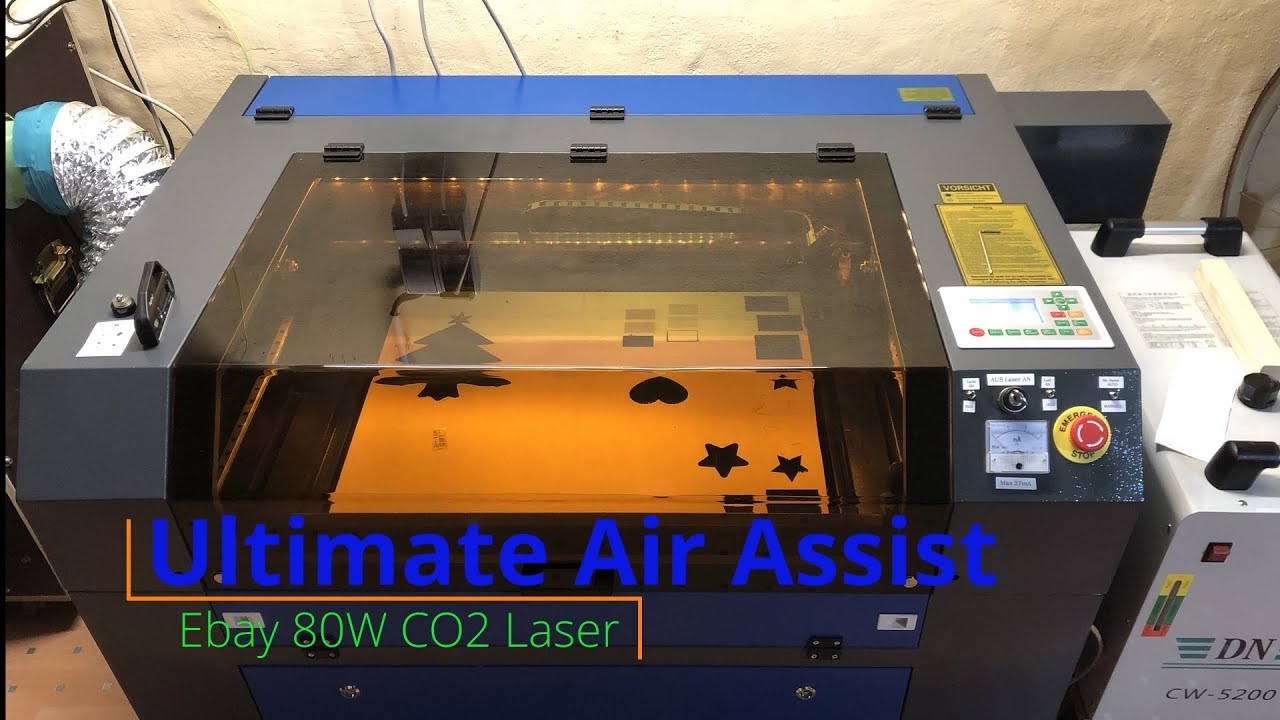 Ultimate Air Assist Mod Ebay 80W Co2 Laser Deutsch