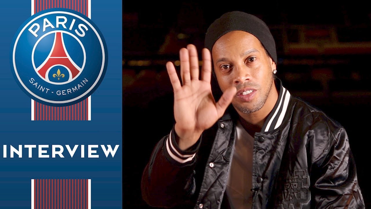INTERVIEW RONALDINHO AU PARC DES PRINCES !