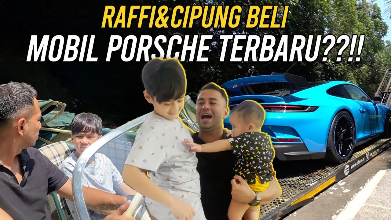 JANGAN BILANG2 NAGITA!!!RAFFI DIEM2 BELI MOBIL PORSCHE BARU BUAT CIPUNG&RAFATHAR,SE-ANDARA TERKEJUT