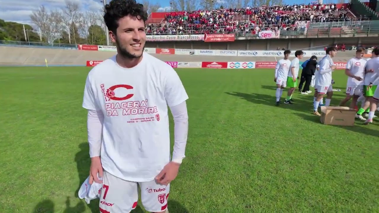 Il Forlì festeggia il ritorno in serie C
