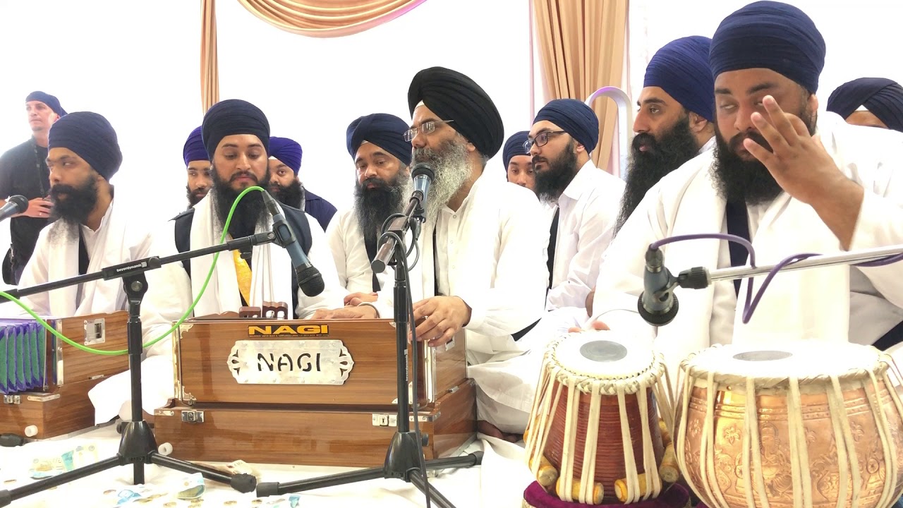 Bhai Manpreet Singh Kanpur, Anand Karaj Keertan, (4 laavan) 30.06.18 (Leicester)