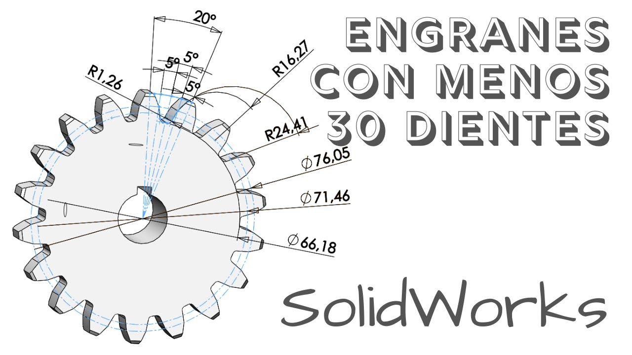 PIÑON CON MENOS DE 30 DIENTES