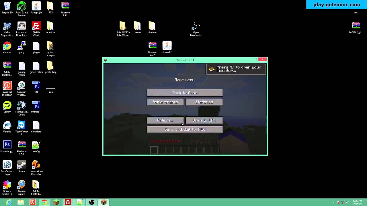 Pixelmon Version 2.5.7 Installation Process.