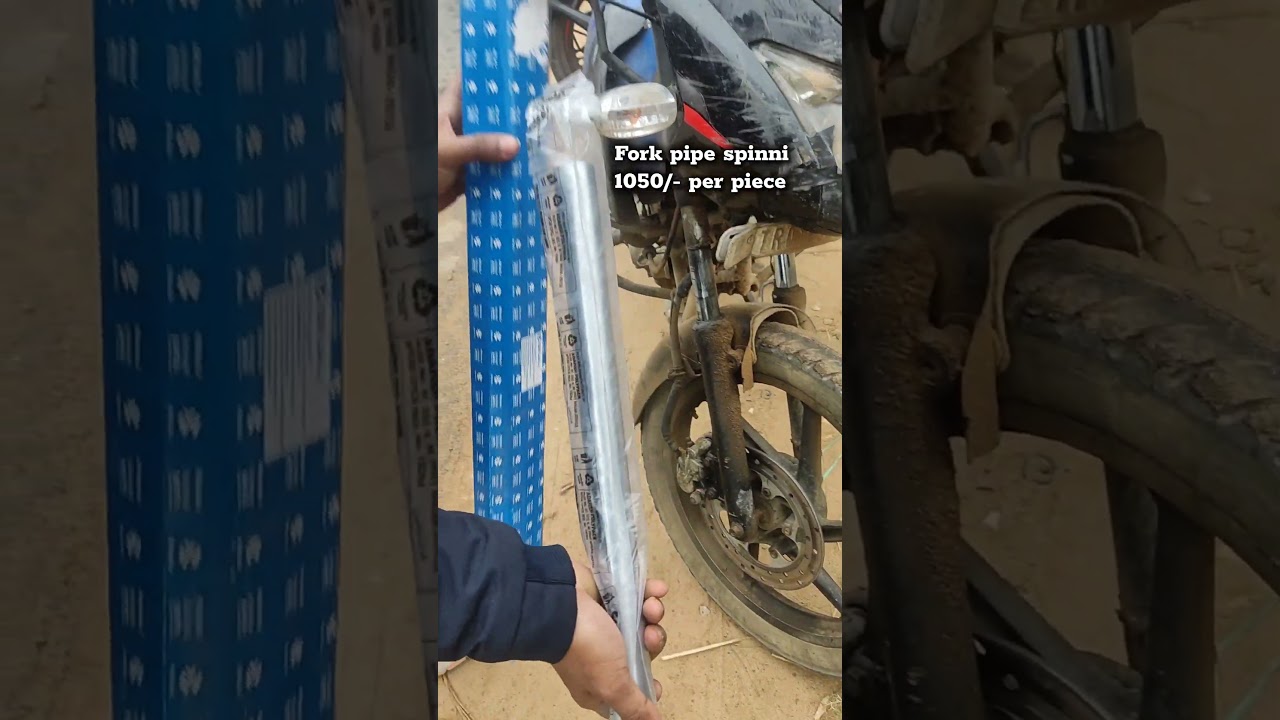 Pulsar 150 fork pipe || fork pipe spinni for pulsar 150 #forkpipe
