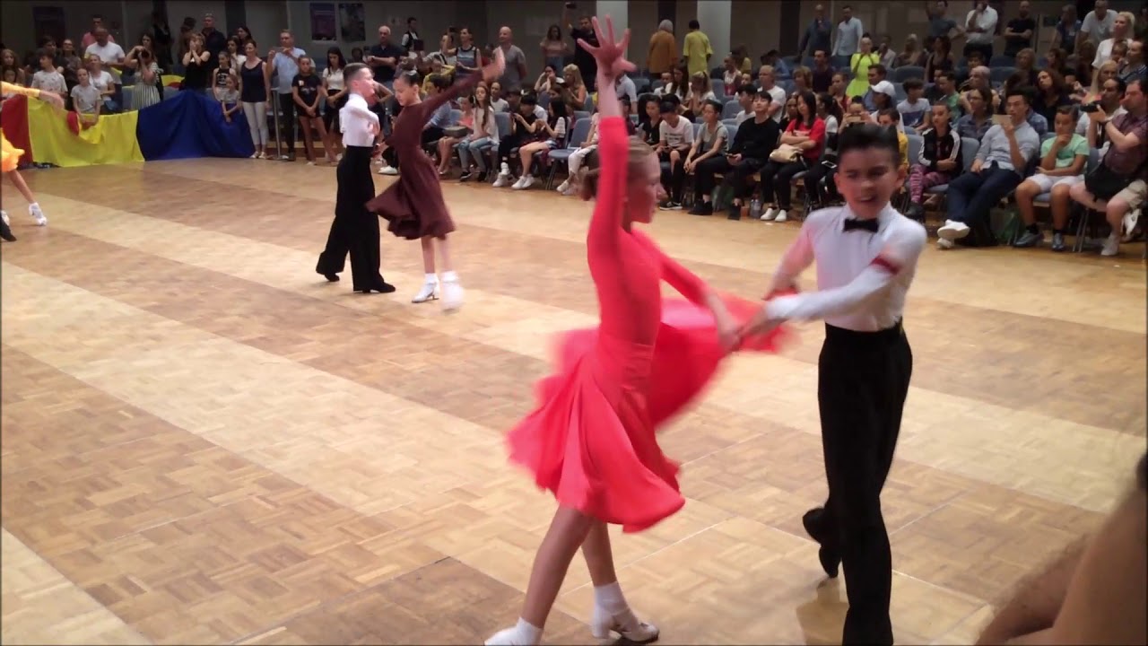 GOC STUTTGART 2018 Juvenile II 8 dances Final Latin Maxim Tereshin - Uliana Zelikovskaya