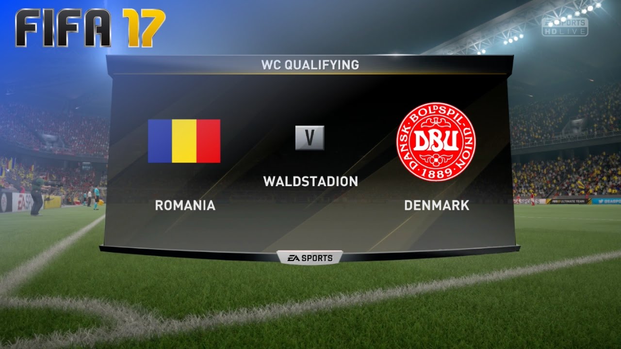 FIFA 17 - Romania vs. Denmark @ Waldstadion