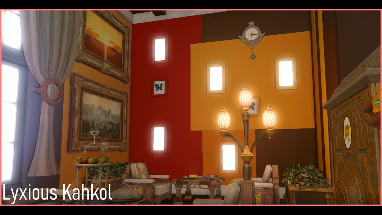 FFXIV House Tour: Lyxious Kahkol (Cerberus, Lavender Beds, Ward 16 Plot 41, Medium)