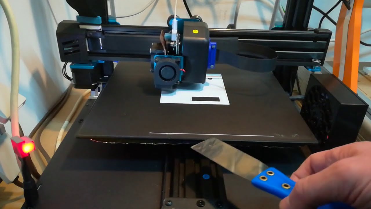 BuildTek Druckbettfolie auf Sidewinder X1 Ultrabase