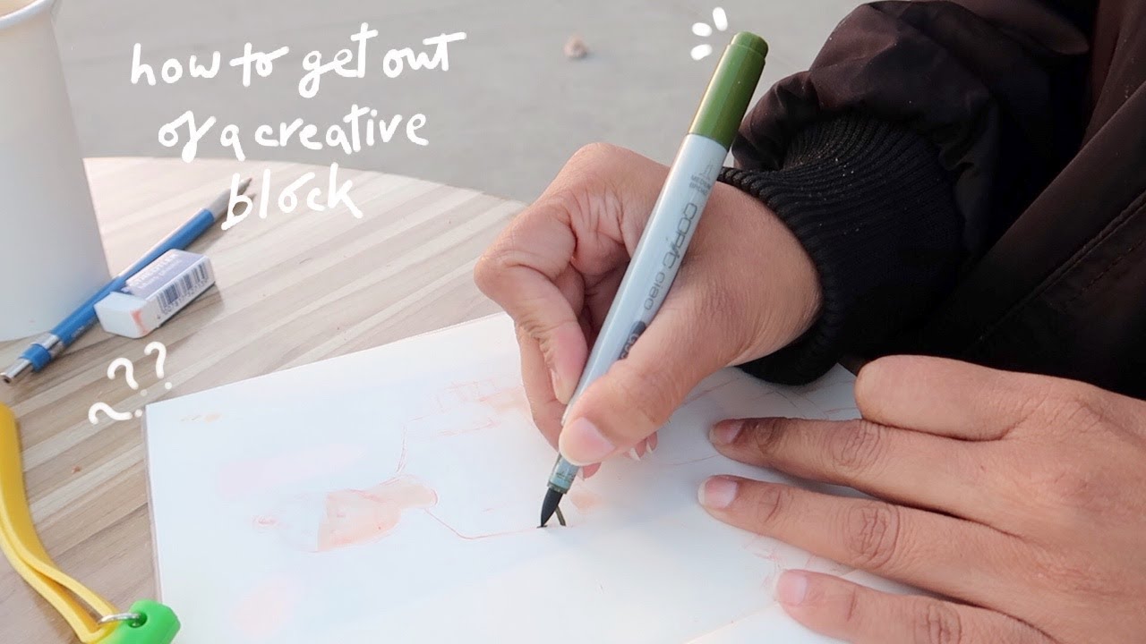 vlog 10| creative exercises to get out of a creative block ✍