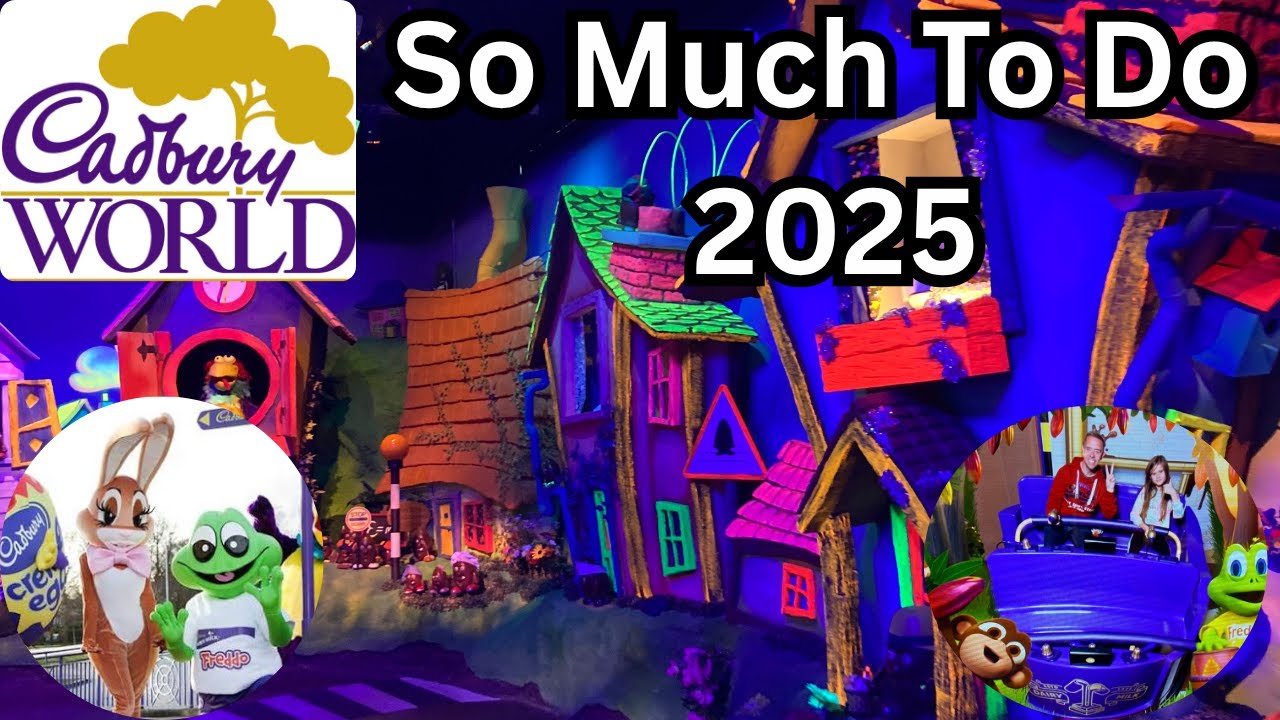 Cadbury World Vlog: Chocolate Quest, 4D Adventure & Family Fun