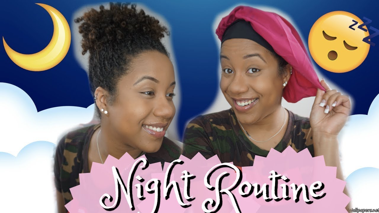 Night Routine for Mini Twists on Natural Hair! 😴