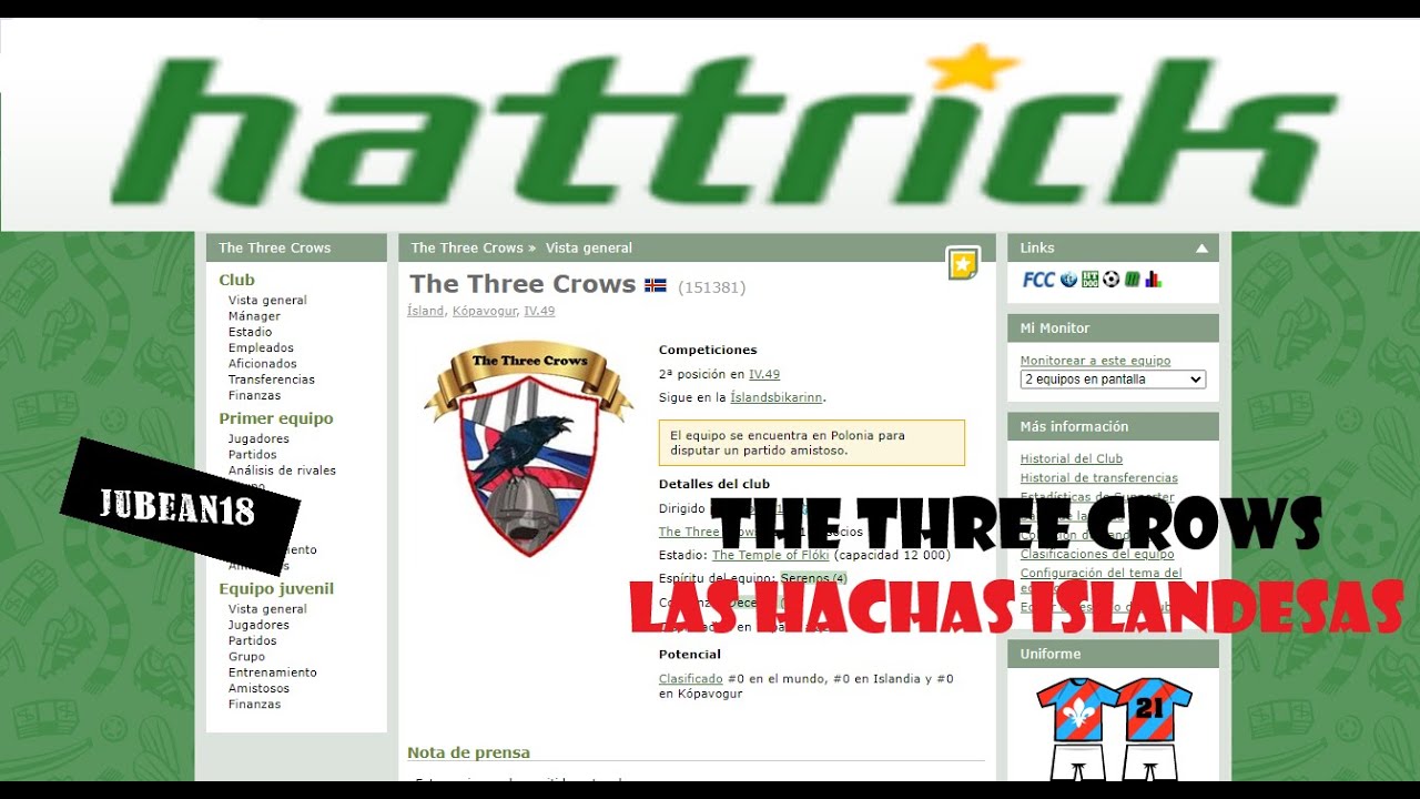 Hattrick #0015# . Las Hachas Islandesas #Hattrick