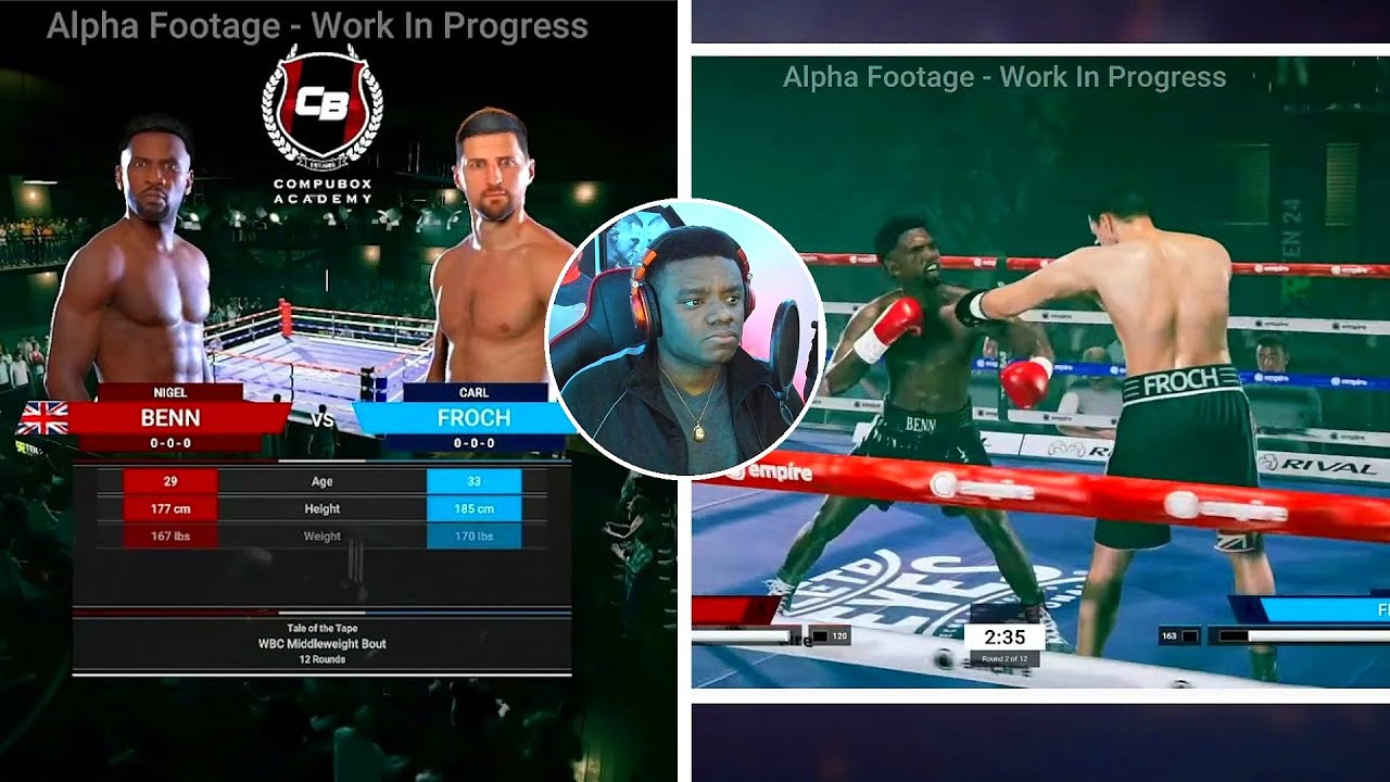 One FULL Round Of Esports Boxing Club Undisputed Gameplay!