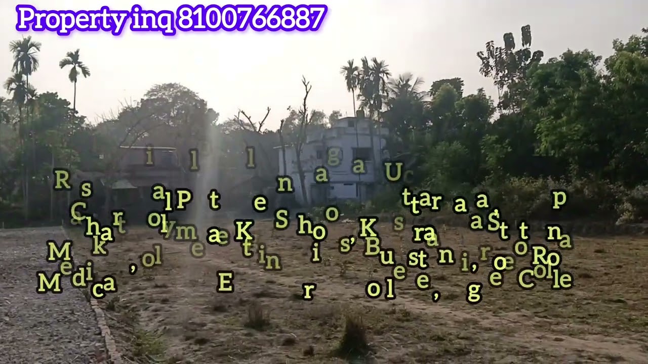 Residential Plot Sale in Nagdah Uttarpara , Kampa , Charapol , near KV School , Kancrapara Station