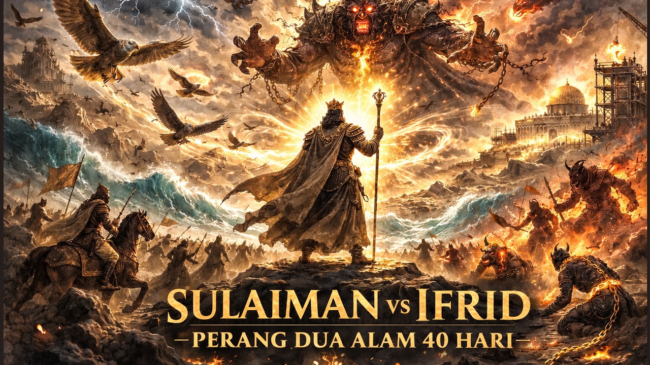 PALING DETAIL, PERTEMPURAN 40 HARI NABI SULAIMAN VS IFRIT KAFIR
