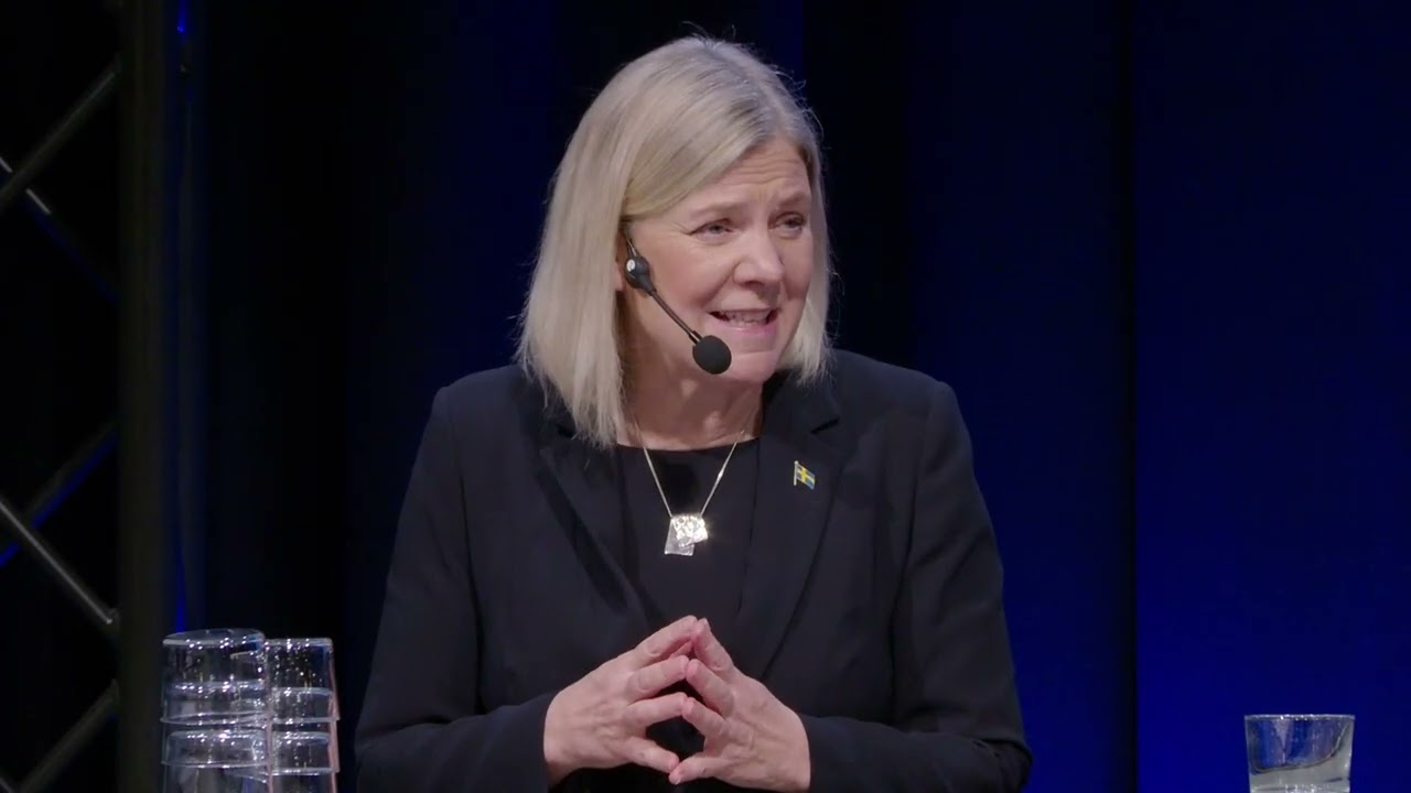 Magdalena Andersson, partiledare Socialdemokraterna